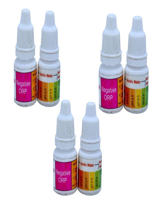 BIOWAY COMBO 3SET OF PH & ORP TESTING SOLUTION KIT LIQUID DROPS FOR TESTING RO/ANY WATER BY SELF - Image 1